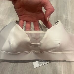 ALO Yoga Cream Wireless Bra Top